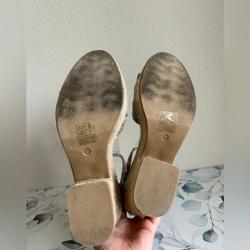 Mi.iM Lynn Snakeskin Platform Sandals